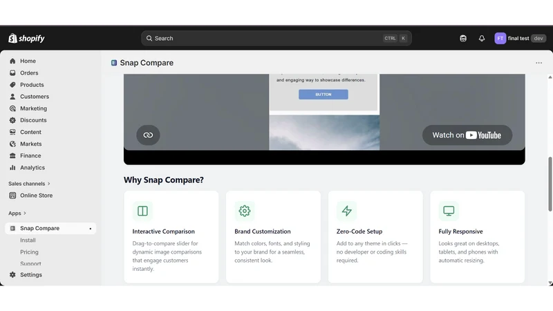 Snap Compare