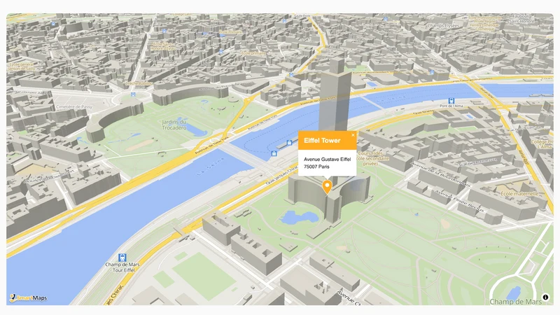 SmartMaps Location map
