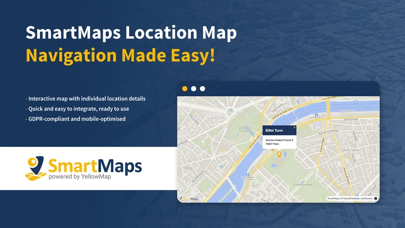SmartMaps Location map