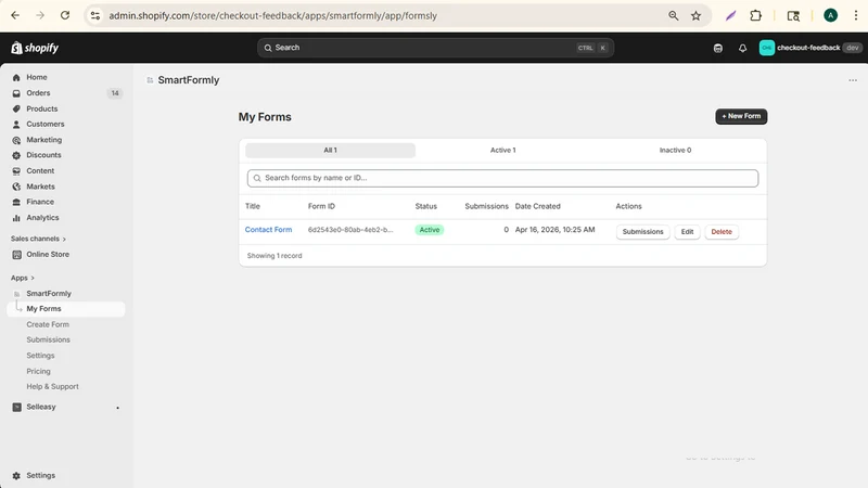 Smart Formly ‑ Form Builder