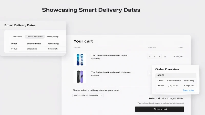 Smart Delivery Dates