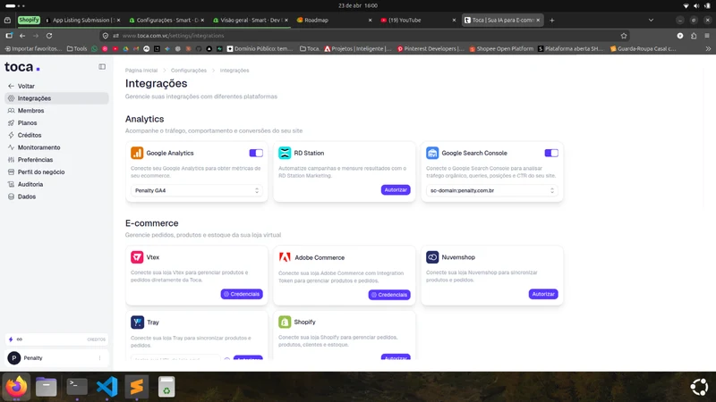 Toca | IA para Ecommerce