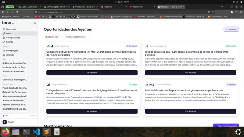 Toca | IA para Ecommerce