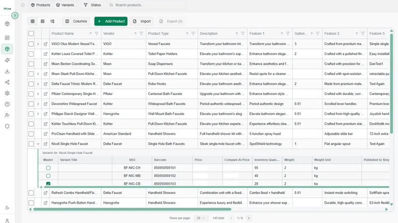 SKUuz Agentic Catalog Manager