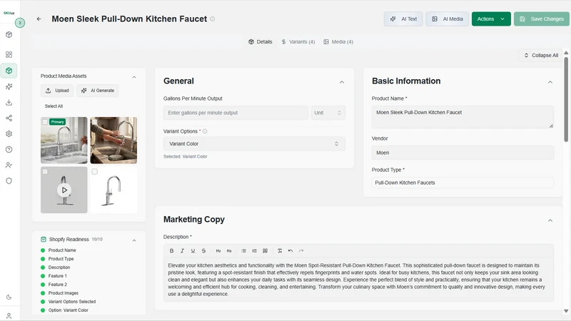 SKUuz Agentic Catalog Manager
