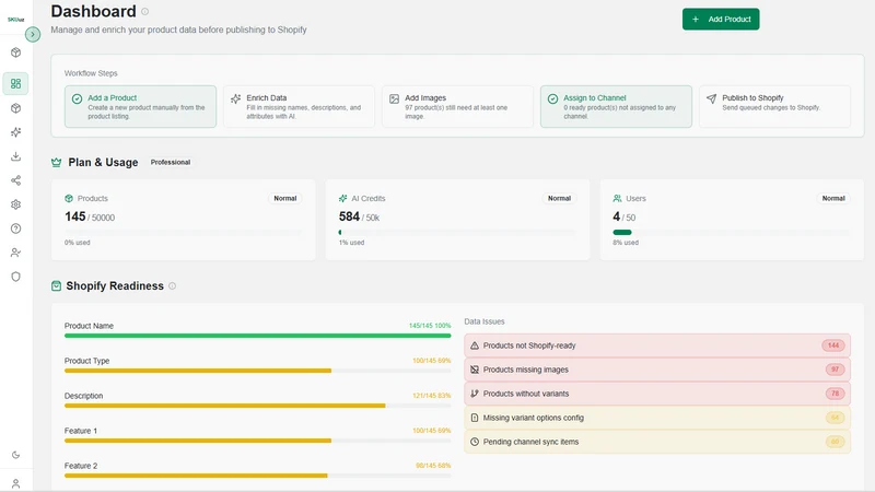 SKUuz Agentic Catalog Manager