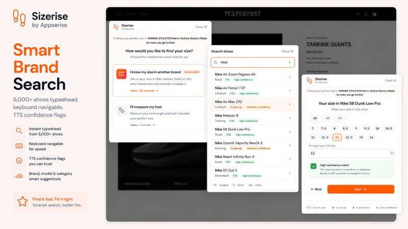 Sizerise AI Shoe Size Finder