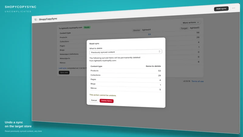 ShopyCopySync