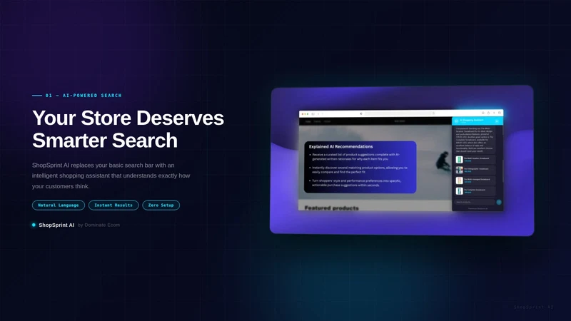 ShopSprint AI Search