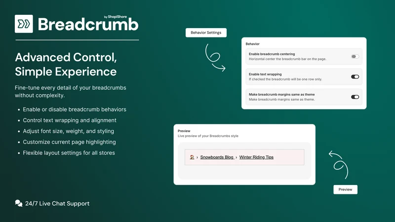 Easy Breadcrumbs ‑ Navigation
