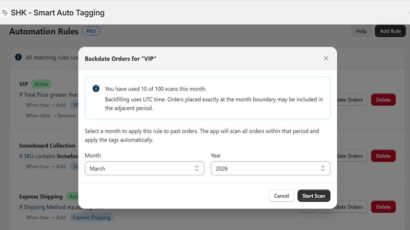 Smart Auto Tagging