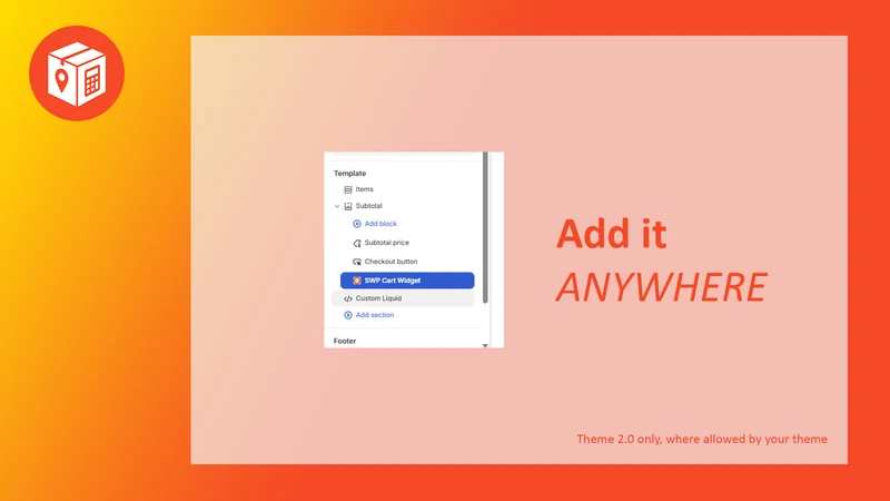 Shipping Widget Plus