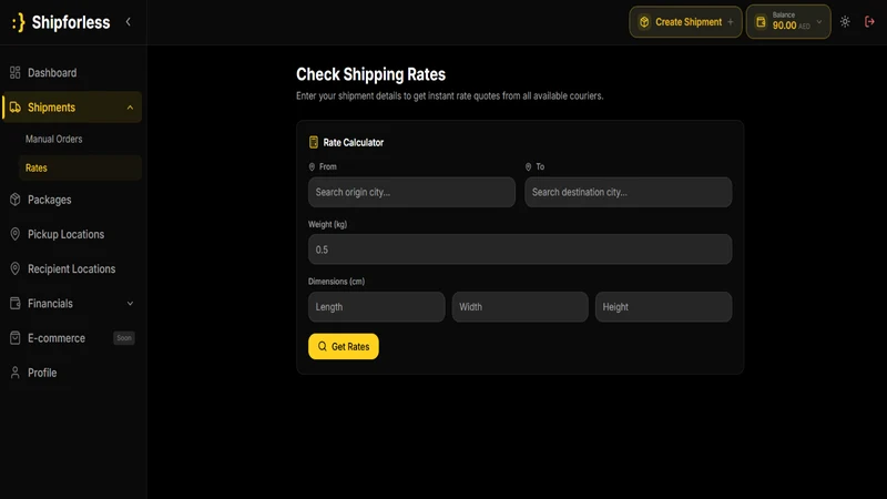 Shipforless