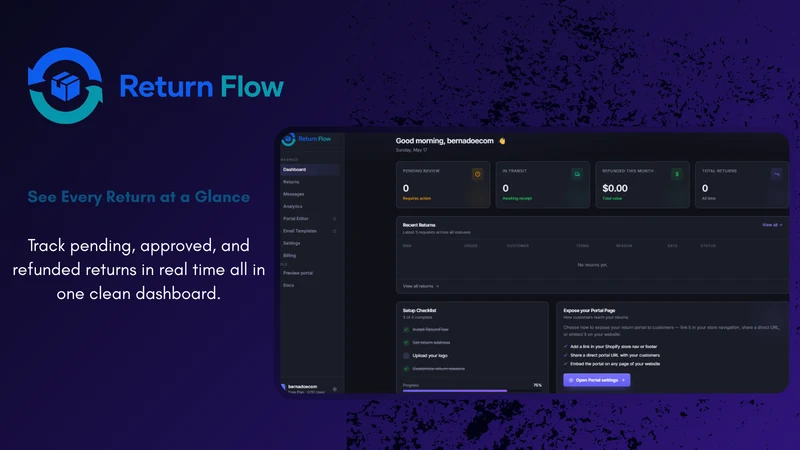 TrackBack ‑ Returns & Exchange