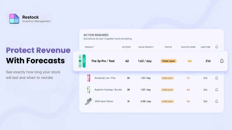 Restock: Inventory Management