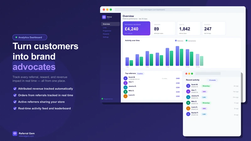 Referral Gem ‑ Refer a Friend