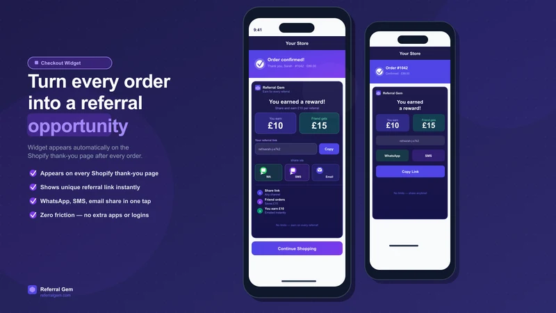 Referral Gem ‑ Refer a Friend
