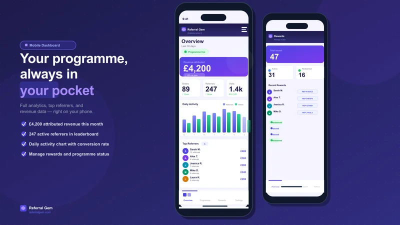Referral Gem ‑ Refer a Friend