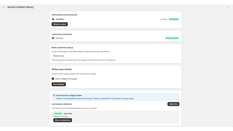 Reevli ‑ Social Video Feed
