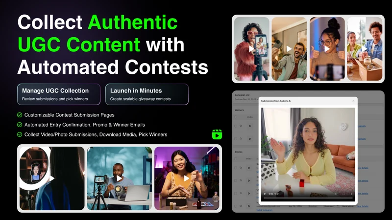 ReelWin: UGC Video Contests