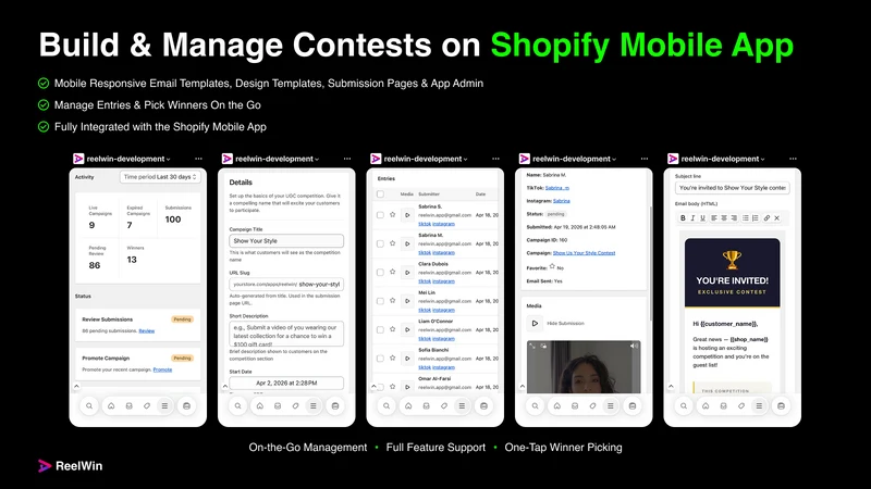 ReelWin: UGC Video Contests