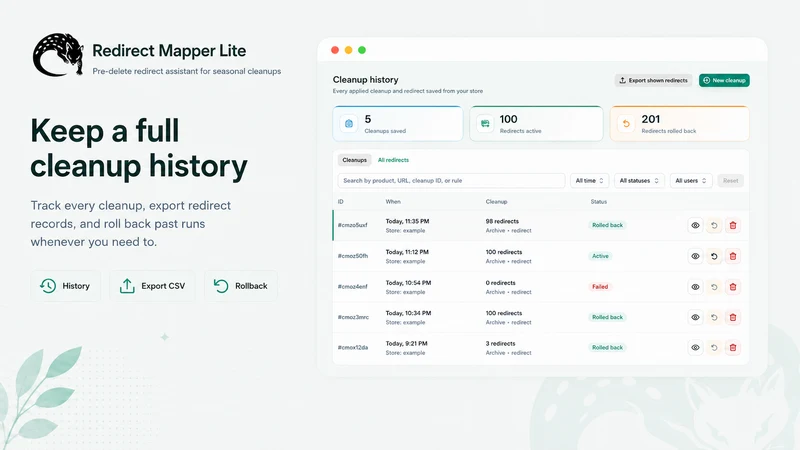 Redirect Pulse: Bulk Redirects