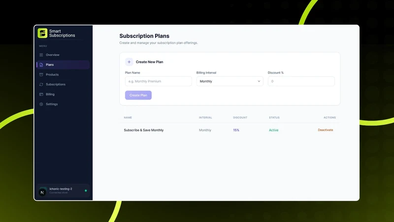 Smart Subscription