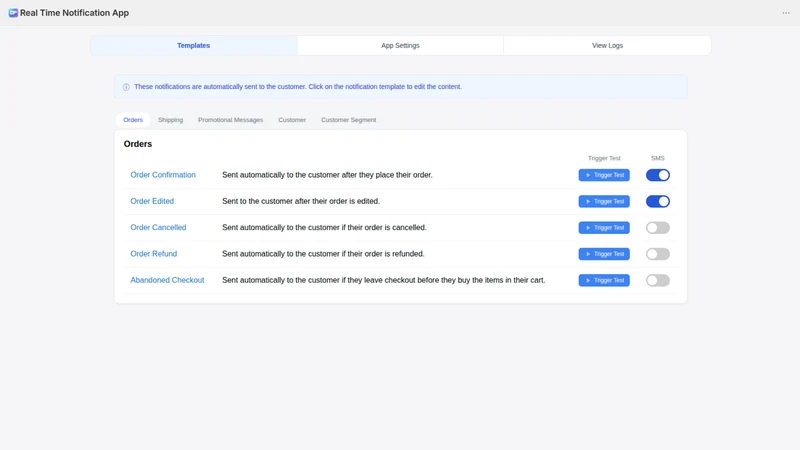 Notiflow ‑ Notification App