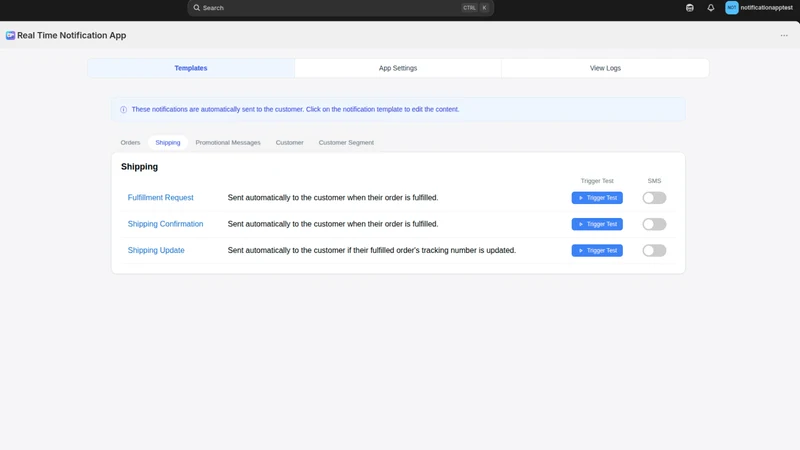 Notiflow ‑ Notification App