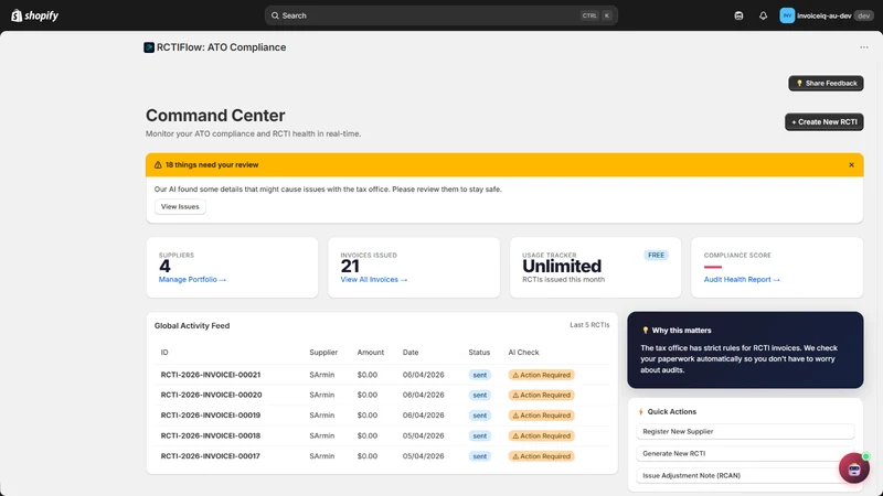 RCTIFlow: AI RCTI & Compliance