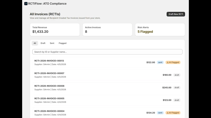 RCTIFlow: AI RCTI & Compliance