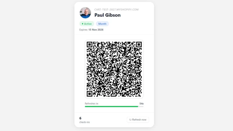 Membership Access Flow