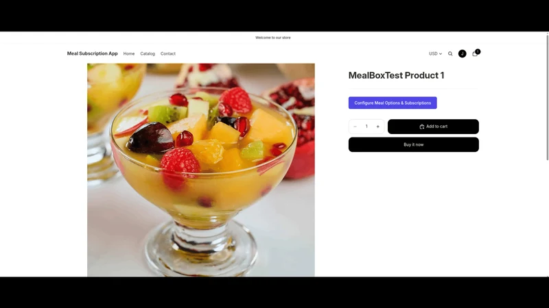 MealBox Subscription App