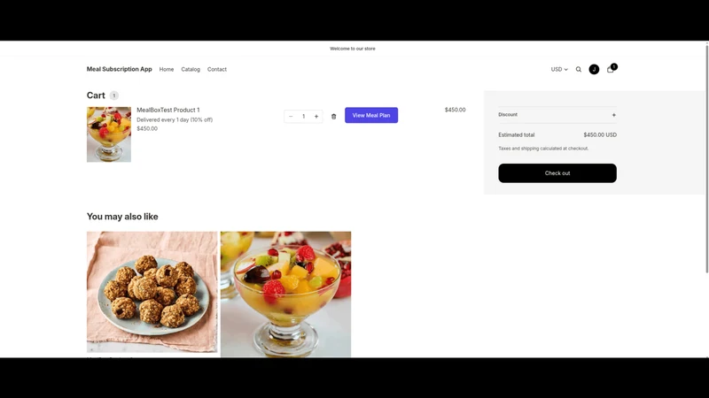 MealBox Subscription App