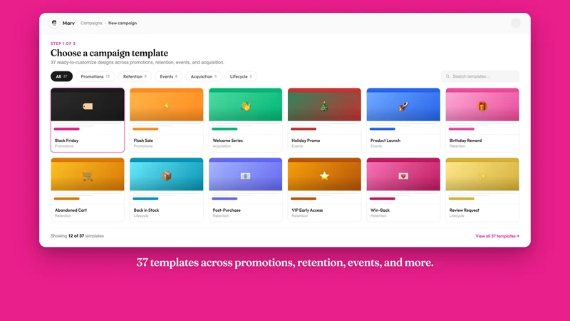 Marv: AI Email & MMS Designer