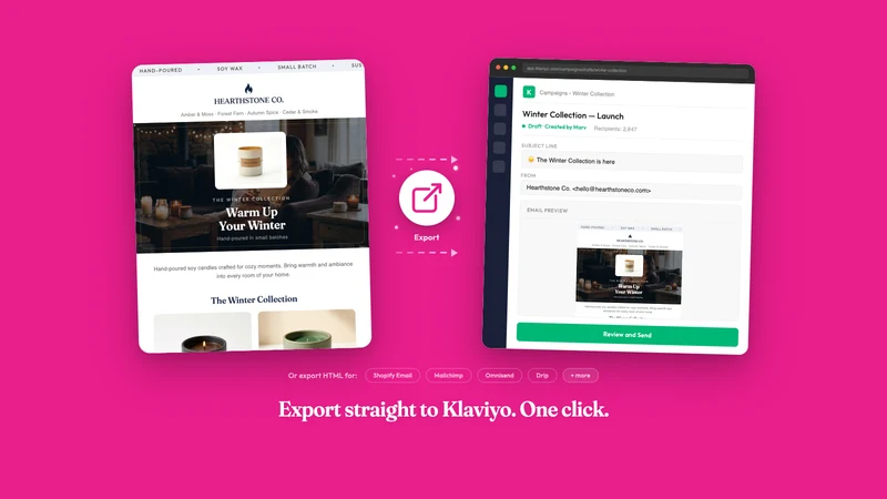 Marv: AI Email & MMS Designer
