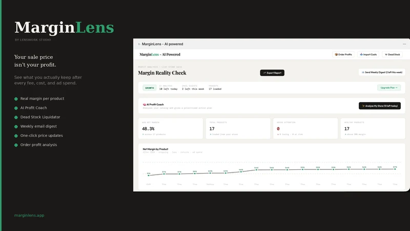 MarginLens ‑ AI Powered