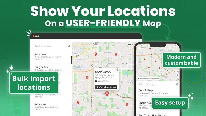 MAPMIGO: Store Locator & Maps