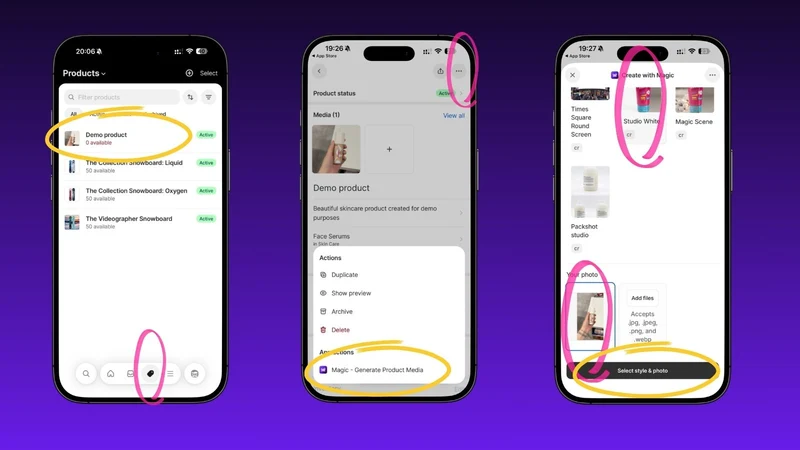 Magic: Product Photos & Videos