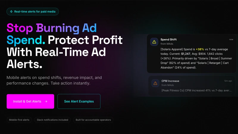 MAds: Meta Ad Control & Alerts