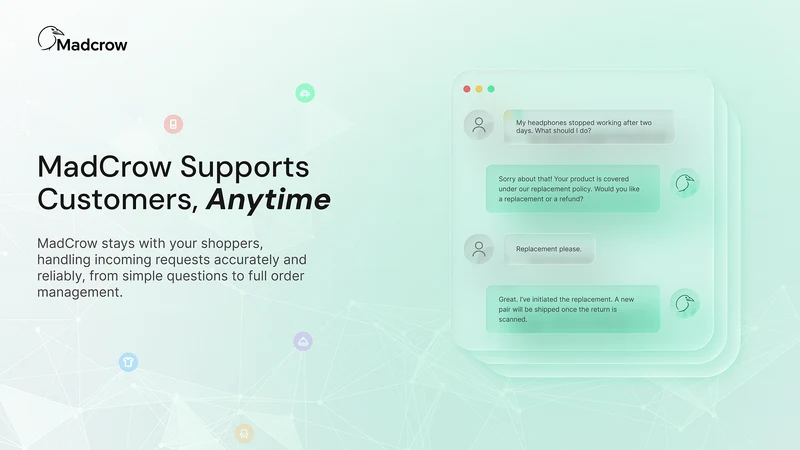 Madcrow: AI Chat & Support