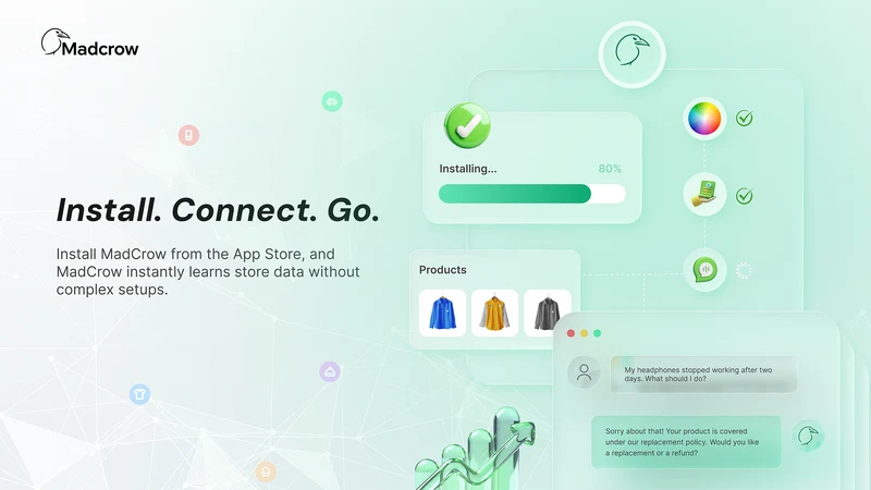 Madcrow: AI Chat & Support