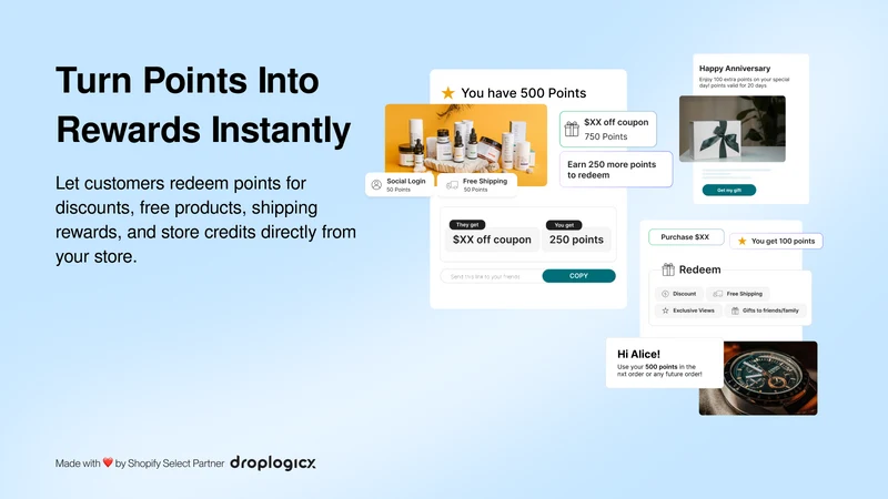Loop‑loyalty Program & Rewards