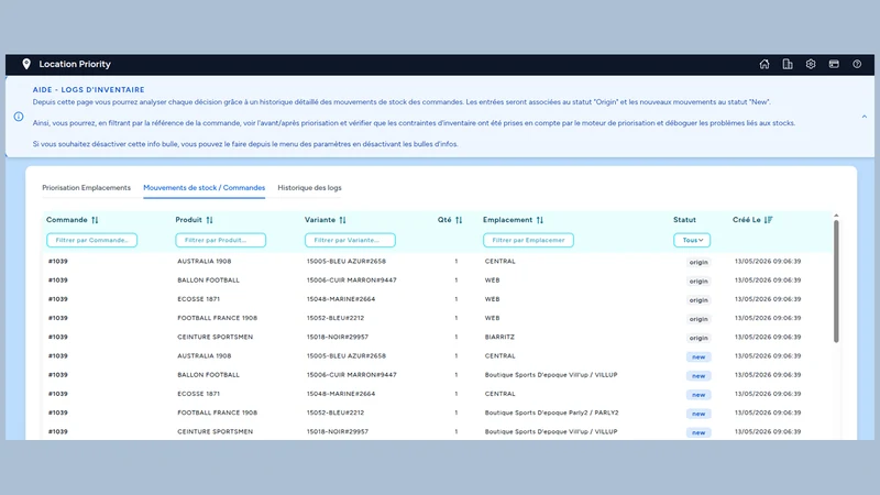 Order Routing & Stock Balance