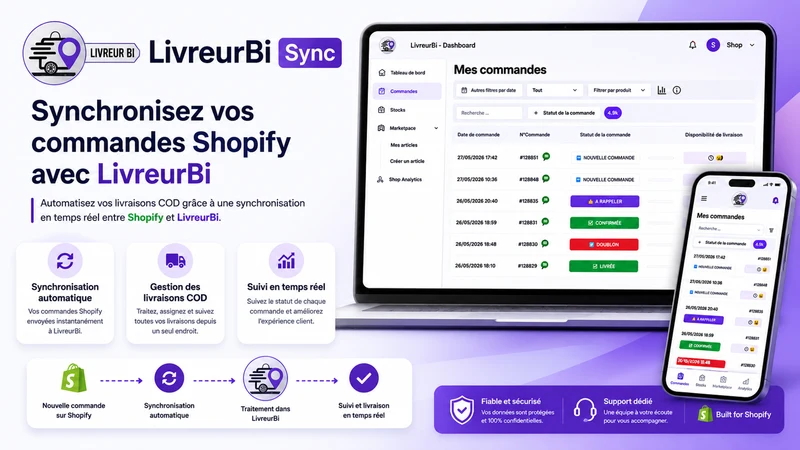 LivreurBi Sync