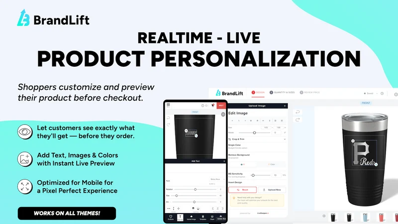 BrandLift Product Personalizer