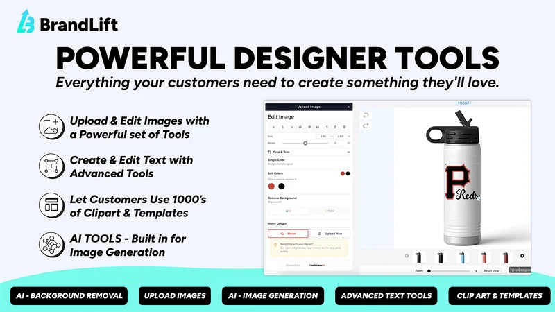 BrandLift Product Personalizer