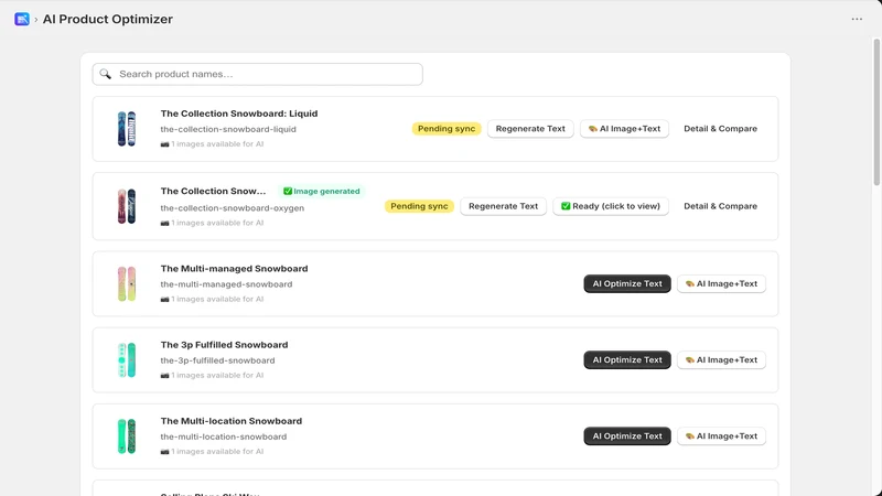 ListingAI ‑ Product Optimizer