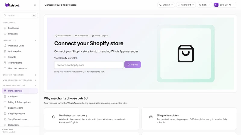 LetsBot Ai WhatsApp Notify