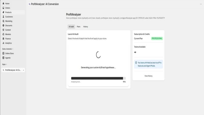 ProfitAnalyzer: AI CRO Audits